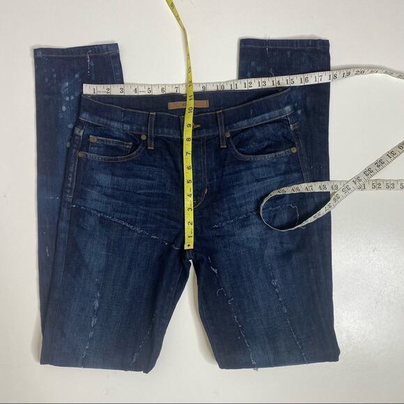 Joe’s Jeans Mens Williams Slim Fit Collectors Edition Distressed Dark Blue Wash - Picture 8 of 12